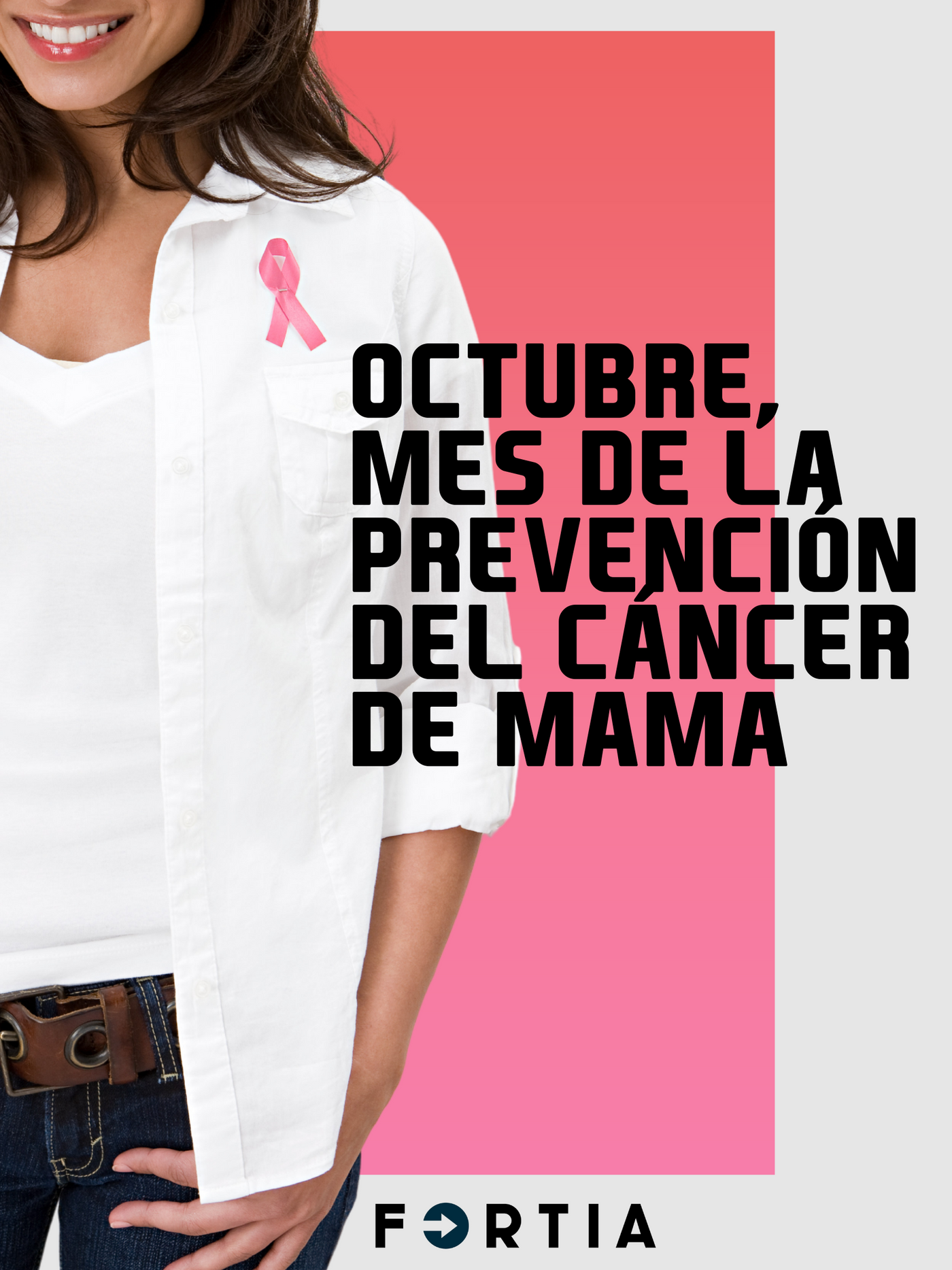 OCTUBRE, MES DE LA PREVENCIÓN DEL CÁNCER DE MAMA
