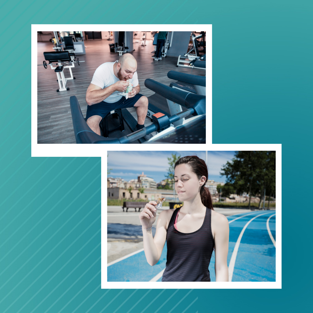 Relación entre las cargas físicas del entrenamiento y la alimentación.