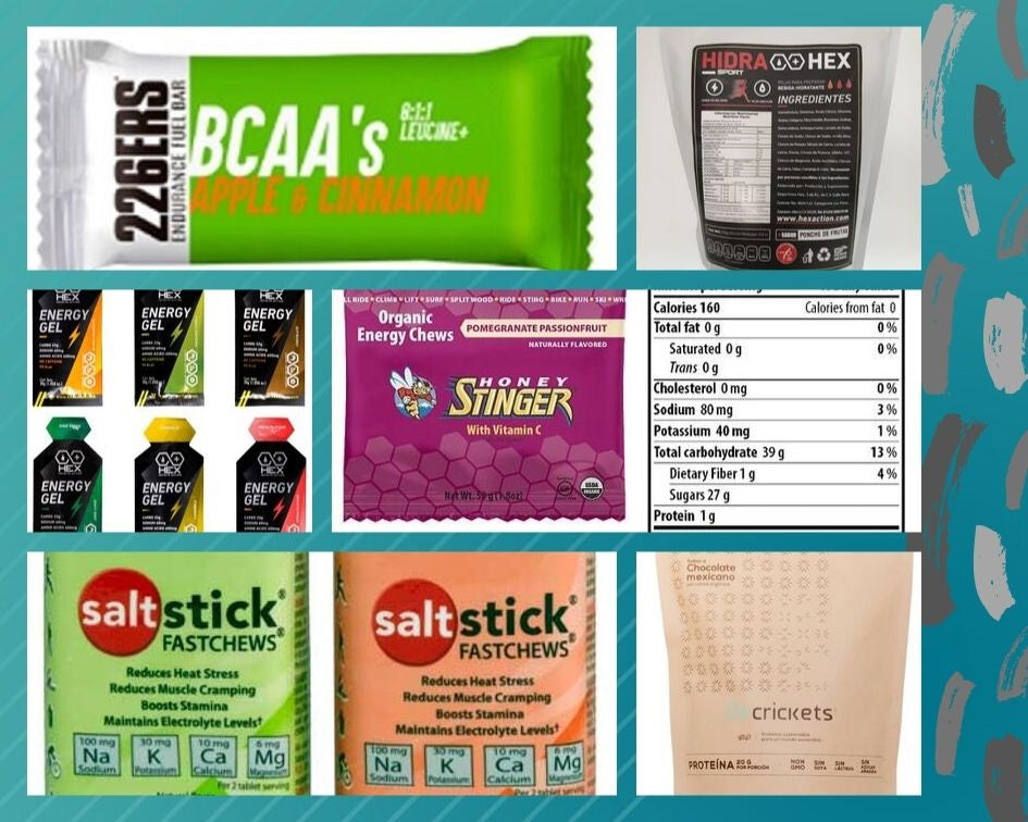 Alimentos deportivos de utilización aguda