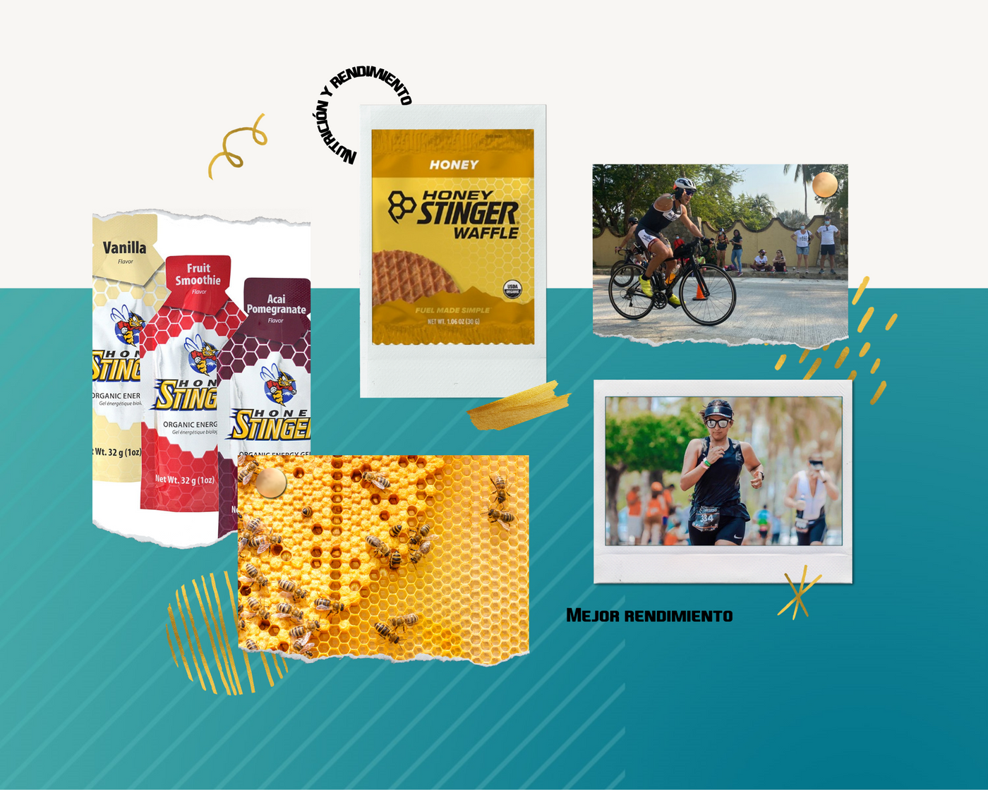 Miel, energético imprescindible en la dieta del deportista.