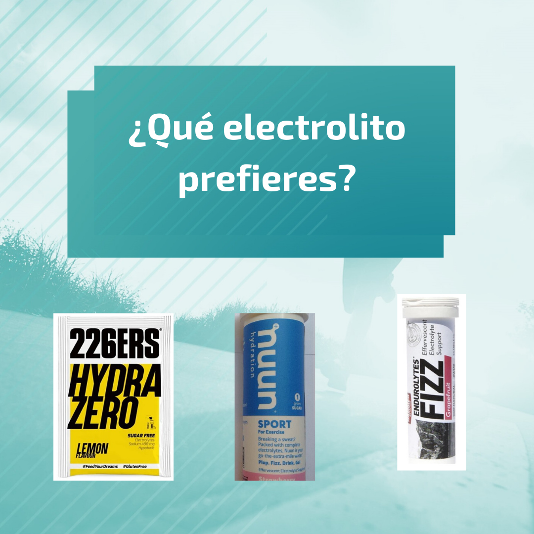 Comparativo de marcas de electrolitos solubles
